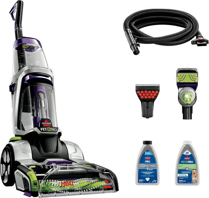 BISSELL ProHeat 2X Revolution Pet Pro Plus 3588F Deep Cleaner 30-Min D