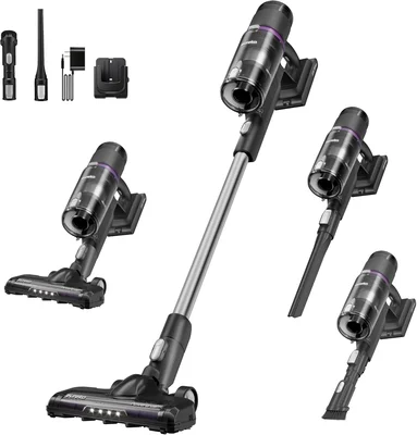 Eureka 410 ReactiClean Cordless Vacuum 20.3kPa Detachable Battery 50Mi