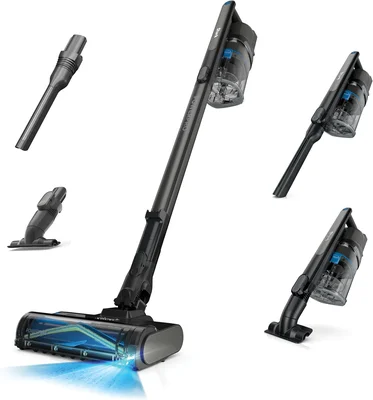 Shark PowerPro Reveal Plus Cordless Vacuum, FloorDetect & Dirt-Reveal,
