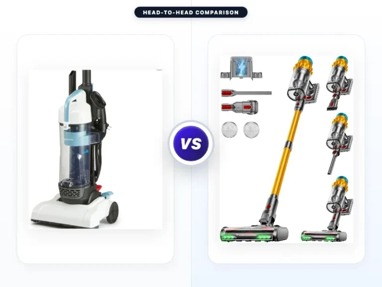 Amazon Basics Upright Bagless Vacuum Cleaner vs Aidtips