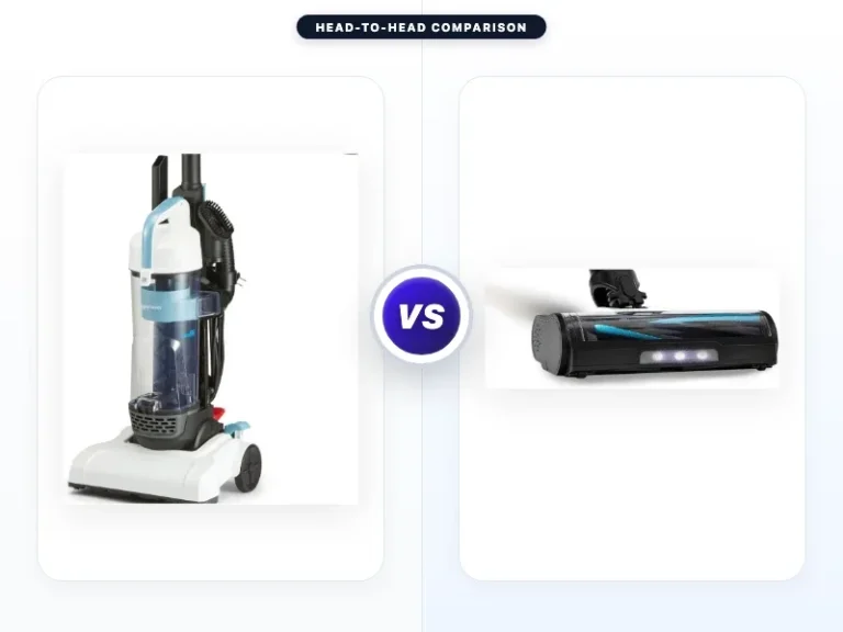 Amazon Basics Upright Bagless Vacuum Cleaner vs Levoit