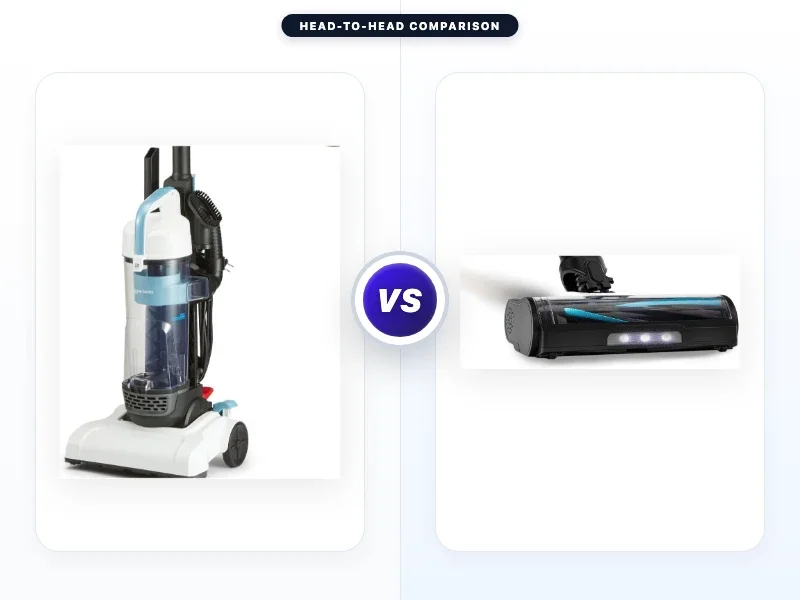 Amazon Basics Upright Bagless Vacuum Cleaner vs Levoit