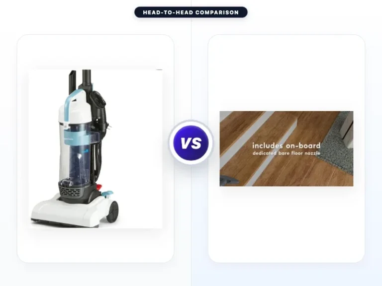 Amazon Basics Upright Bagless Vacuum Cleaner vs Kenmore