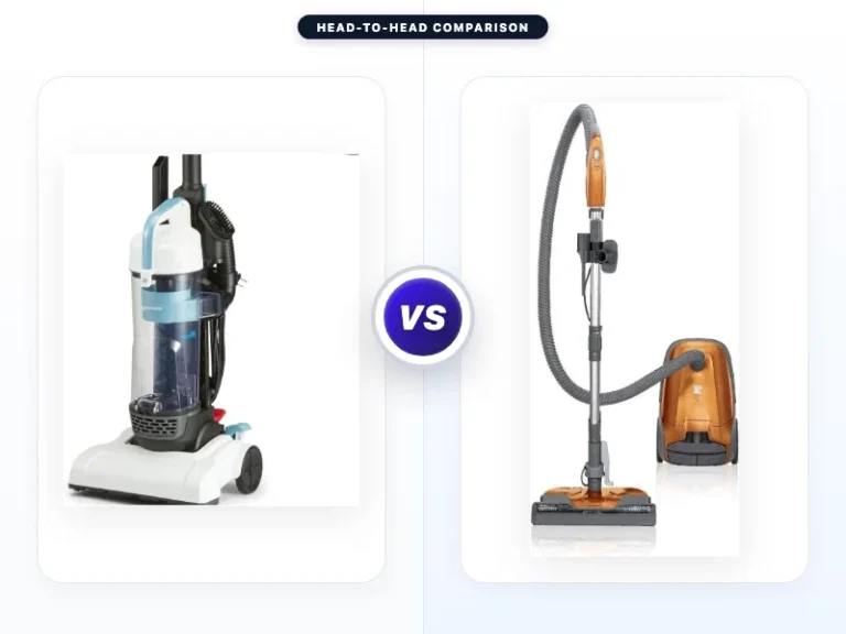 Amazon Basics Upright Bagless Vacuum Cleaner vs Kenmore
