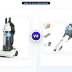 Amazon Basics Upright Bagless Vacuum Cleaner Vs
