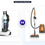 Amazon Basics Upright Bagless Vacuum Cleaner Vs