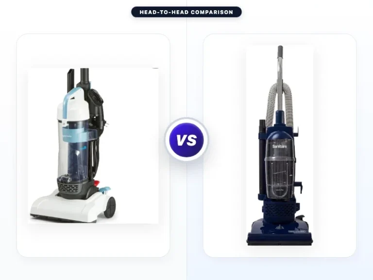 Amazon Basics Upright Bagless Vacuum Cleaner Vs