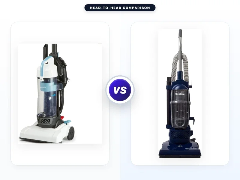 Amazon Basics Upright Bagless Vacuum Cleaner Vs
