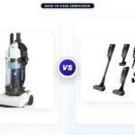Amazon Basics Upright Bagless Vacuum Cleaner vs Shark