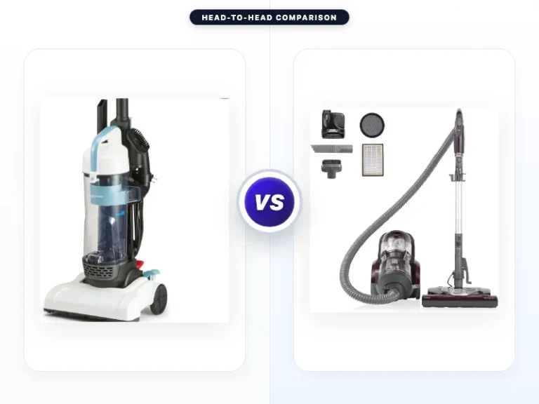Amazon Basics Upright Bagless Vacuum Cleaner vs Kenmore