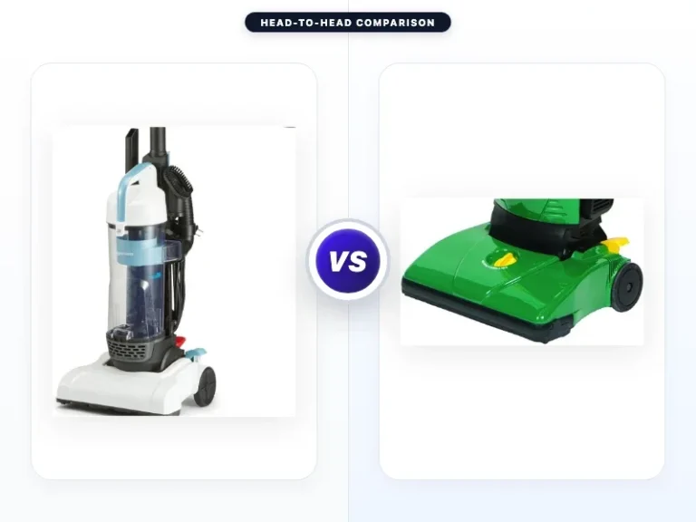 Amazon Basics Upright Bagless Vacuum Cleaner Vs