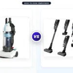 Amazon Basics Upright Bagless Vacuum Cleaner vs Bissell