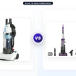 Amazon Basics Upright Bagless Vacuum Cleaner vs Eureka