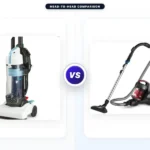 Amazon Basics Upright Bagless Vacuum Cleaner vs Eureka