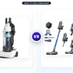 Amazon Basics Upright Bagless Vacuum Cleaner vs Tikom