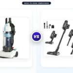 Amazon Basics Upright Bagless Vacuum Cleaner vs Eureka