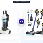 Amazon Basics Upright Bagless Vacuum Cleaner Vs