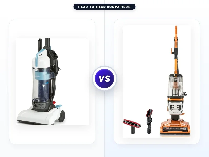 Amazon Basics Upright Bagless Vacuum Cleaner vs Kenmore