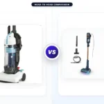 Amazon Basics Upright Bagless Vacuum Cleaner vs Shark