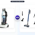 Amazon Basics Upright Bagless Vacuum Cleaner vs Shark