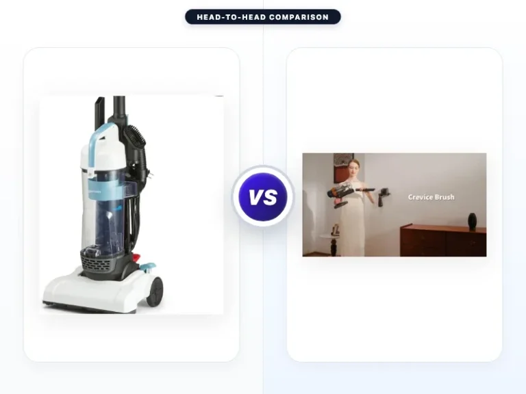 Amazon Basics Upright Bagless Vacuum Cleaner vs Jrfyhft