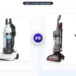 Amazon Basics Upright Bagless Vacuum Cleaner Vs
