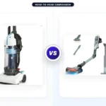 Amazon Basics Upright Bagless Vacuum Cleaner vs Shark
