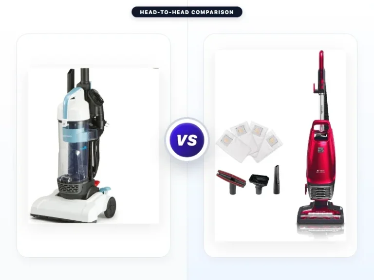 Amazon Basics Upright Bagless Vacuum Cleaner vs Kenmore