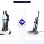 Amazon Basics Upright Bagless Vacuum Cleaner vs Tineco