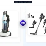 Amazon Basics Upright Bagless Vacuum Cleaner Vs