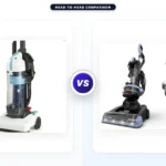 Amazon Basics Upright Bagless Vacuum Cleaner vs Bissell