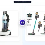 Amazon Basics Upright Bagless Vacuum Cleaner Vs