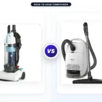 Amazon Basics Upright Bagless Vacuum Cleaner vs Miele