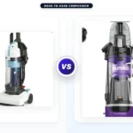 Amazon Basics Upright Bagless Vacuum Cleaner vs Eureka