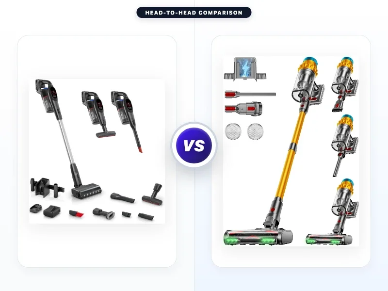 Bosch Unlimited 9 Cordless Stick Vacuum Cleaner Vs
