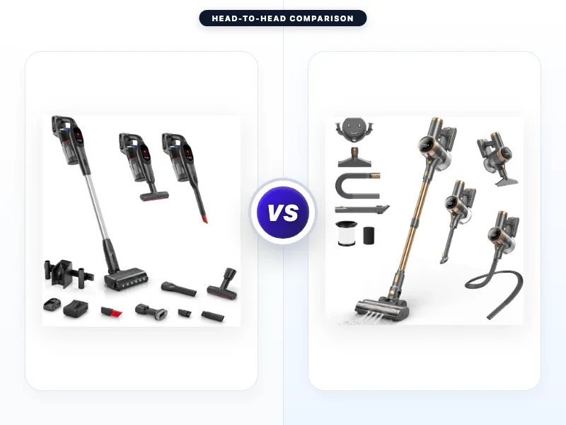 Bosch Unlimited 9 Cordless Stick Vacuum Cleaner Vs