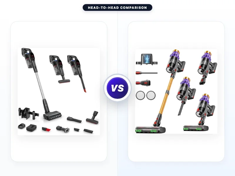 Bosch Unlimited 9 Cordless Stick Vacuum Cleaner Vs