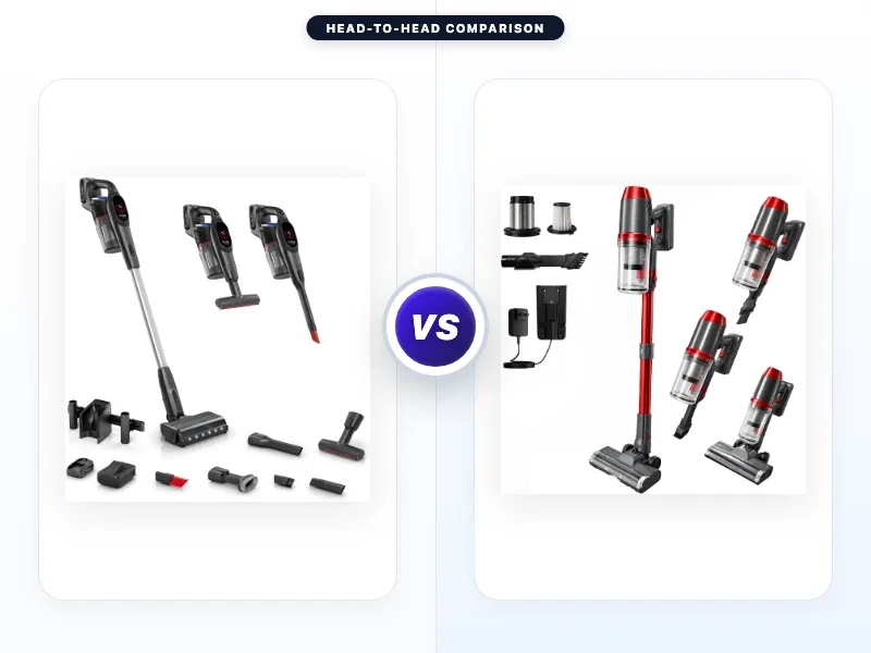Bosch Unlimited 9 Cordless Stick Vacuum Cleaner Vs