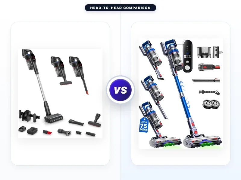 Bosch Unlimited 9 Cordless Stick Vacuum Cleaner Vs