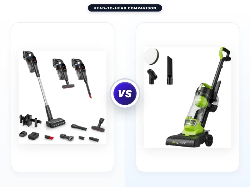 Bosch Unlimited 9 Cordless Stick Vacuum Cleaner Vs
