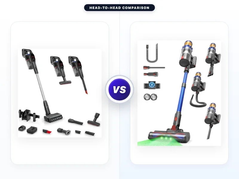 Bosch Unlimited 9 Cordless Stick Vacuum Cleaner Vs