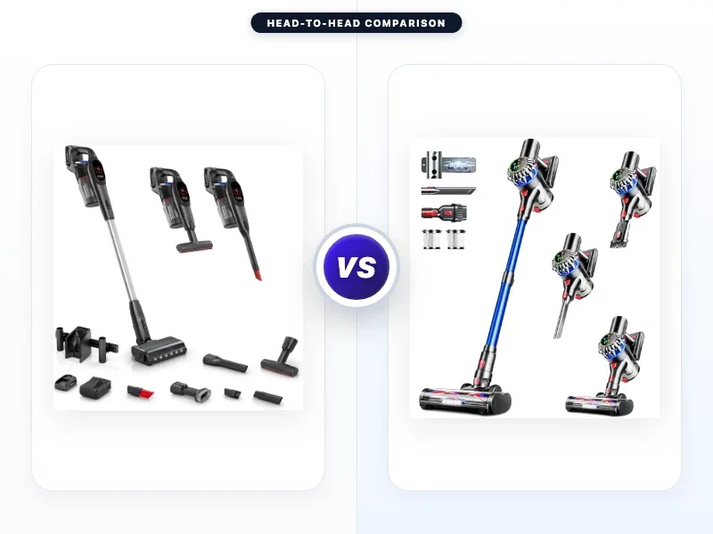 Bosch Unlimited 9 Cordless Stick Vacuum Cleaner Vs