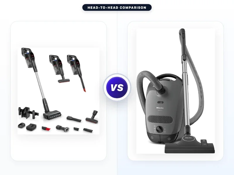 Bosch Unlimited 9 Cordless Stick Vacuum Cleaner Vs