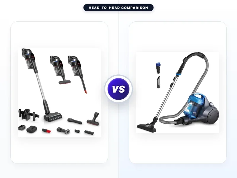 Bosch Unlimited 9 Cordless Stick Vacuum Cleaner Vs