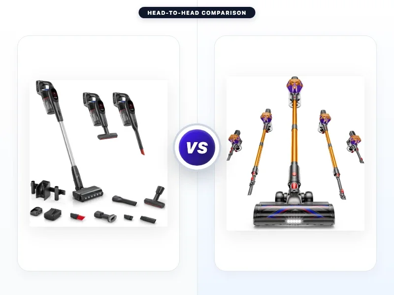Bosch Unlimited 9 Cordless Stick Vacuum Cleaner Vs