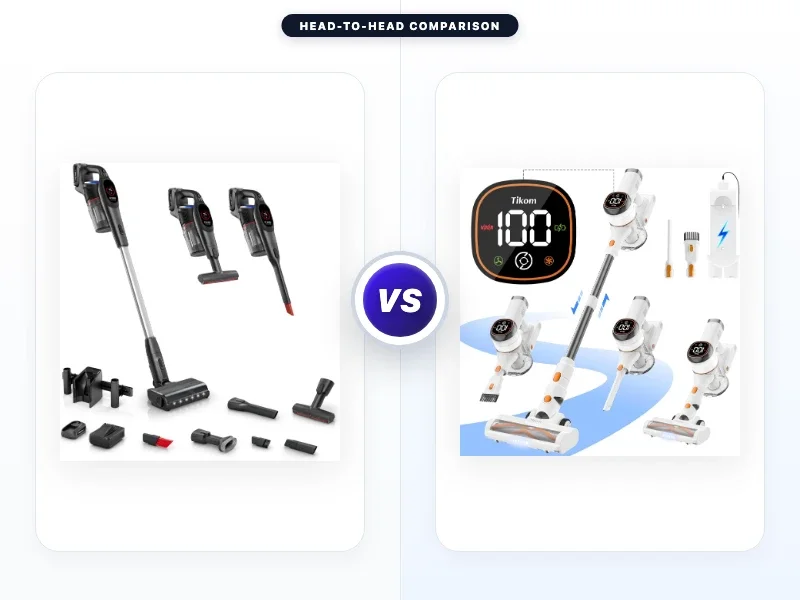 Bosch Unlimited 9 Cordless Stick Vacuum Cleaner Vs