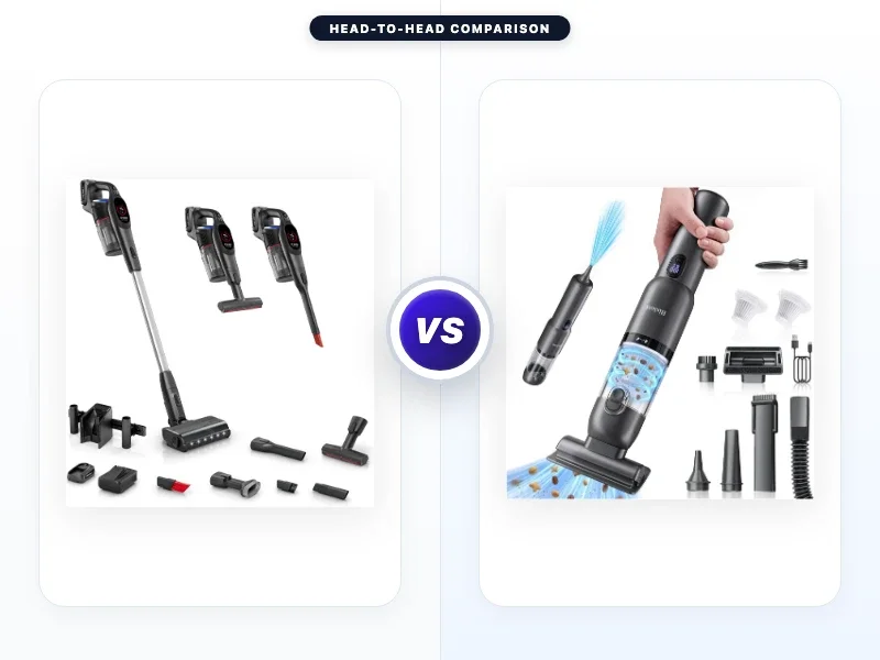 Bosch Unlimited 9 Cordless Stick Vacuum Cleaner Vs