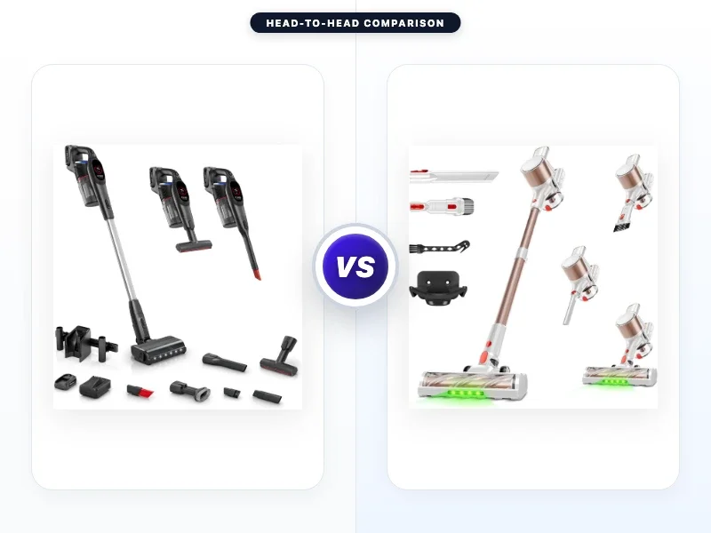 Bosch Unlimited 9 Cordless Stick Vacuum Cleaner Vs