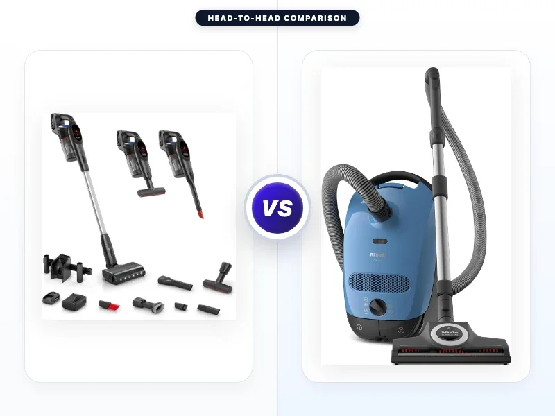 Bosch Unlimited 9 Cordless Stick Vacuum Cleaner Vs