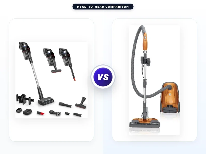 Bosch Unlimited 9 Cordless Stick Vacuum Cleaner Vs